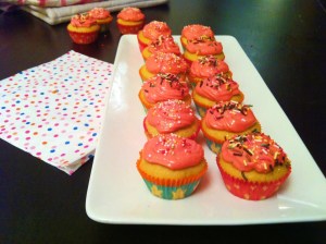 Cupcakes pomme & dulce de leche