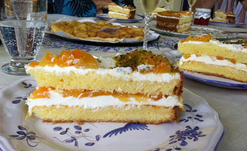 gâteau moelleux abricot pistache