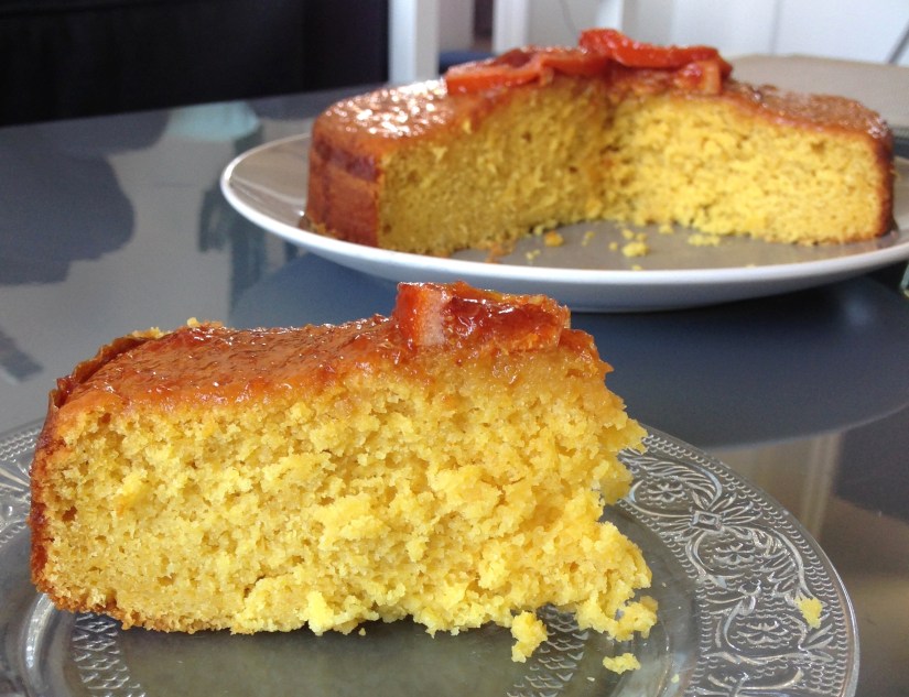 gâteau maxi moelleux orange, fleur d'oranger et amande