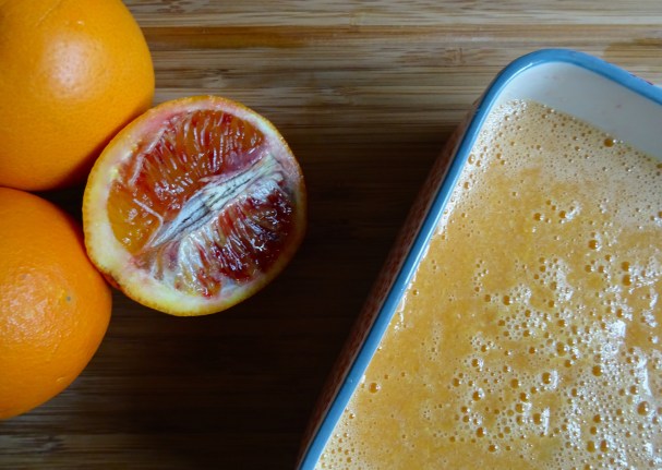 gâteau maxi moelleux orange, fleur d'oranger et amande