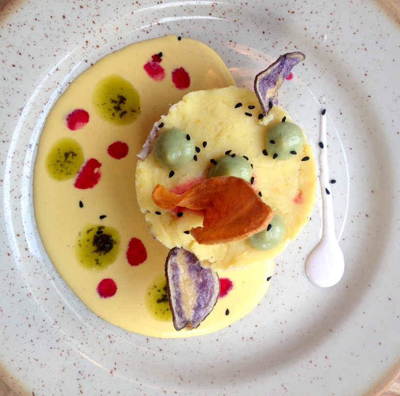 macora cebicheria purée de crabe