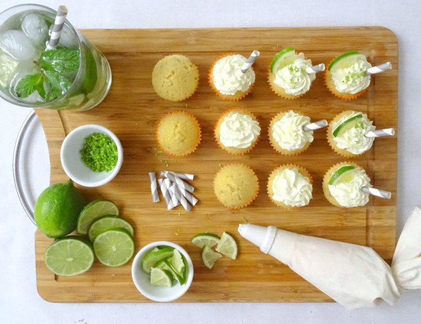 recette cupcake mojito citron vert menthe
