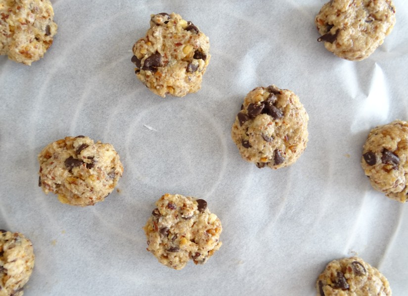 cookies moelleux vegan chocolat pralin noisettes 