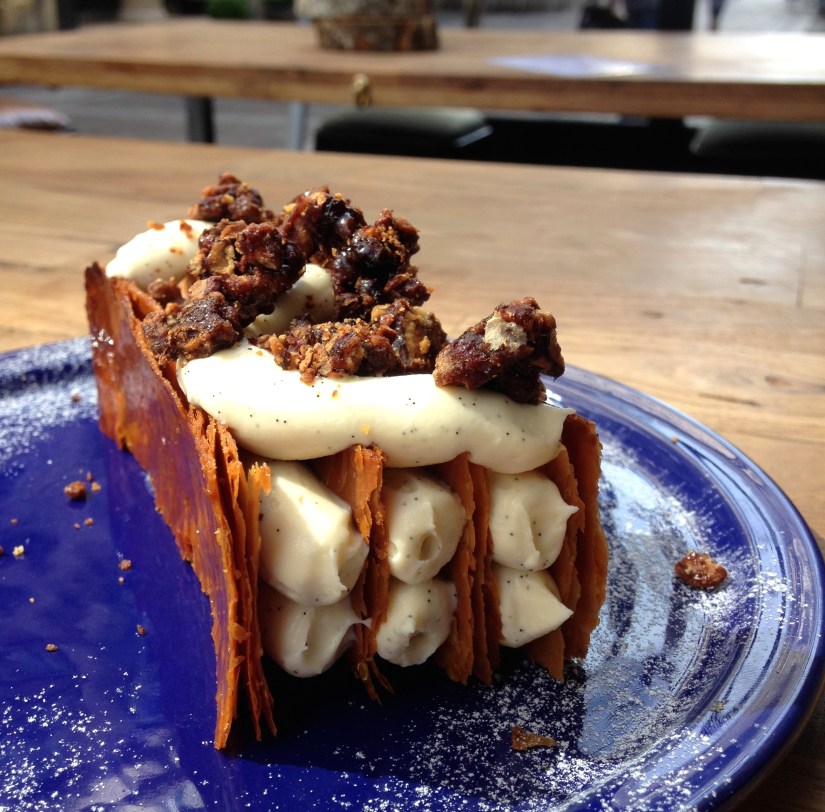 millefeuille noix de pecan les artizans