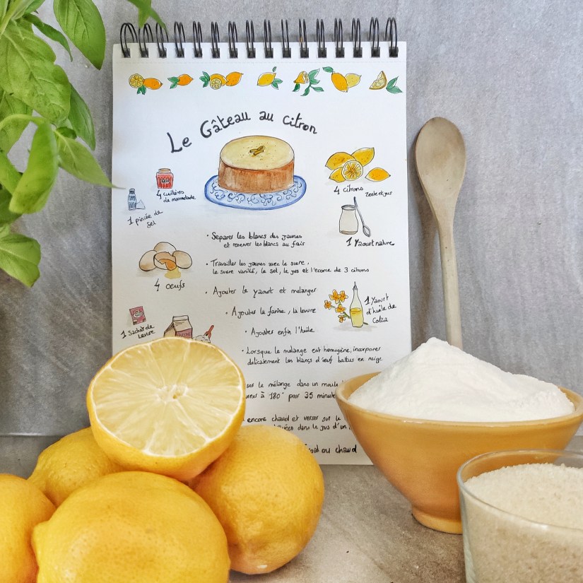 gâteau au citron